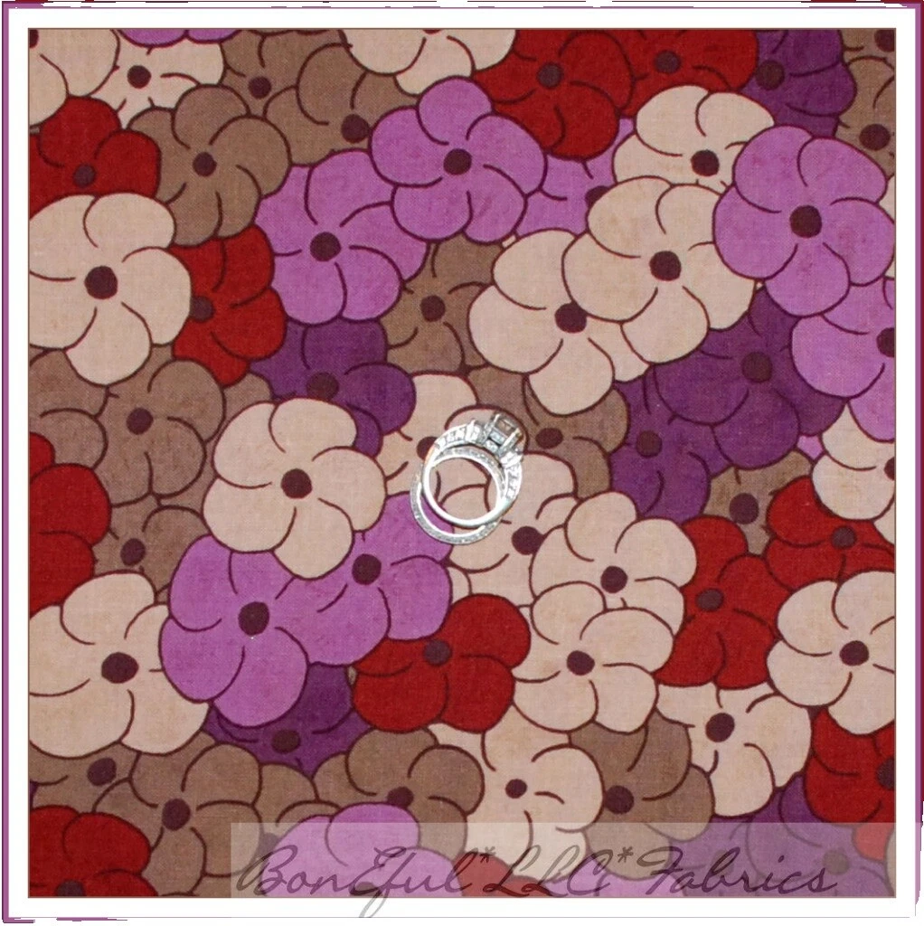 FreeSpirit Floral Blankets/Throws Fabrics