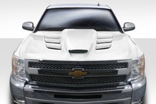 07-13 Chevrolet Silverado Viper Look Duraflex Body Kit- Hood 113402