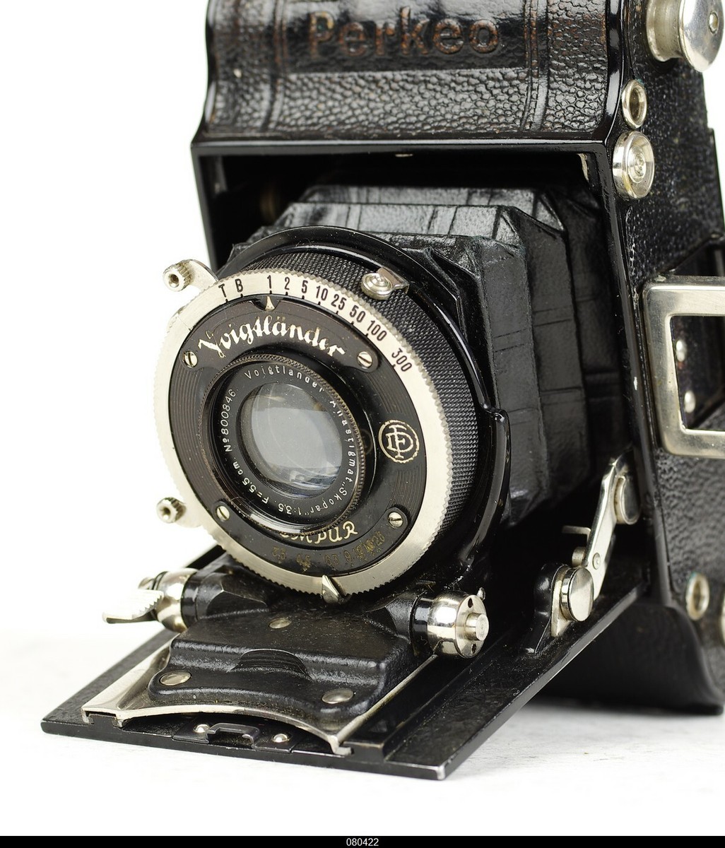 Camera Voigtlander Perkeo 3 x 4 With Lens Skopar 3,5/5,5cm 55mm | eBay