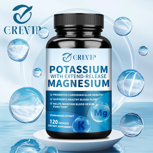 Potassium+ Magnesium - Promotes Healthy Heart Rhythms and Arterial Health