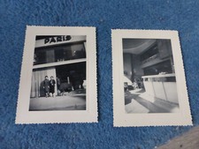 ancienne photo cafe de Paris 1961 bar mobilier vintage french antique 