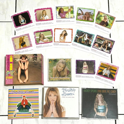 Britney Spears 1999 Baby Taiwan 5th Millennium Edition Box 2-CD Booklet Calendar