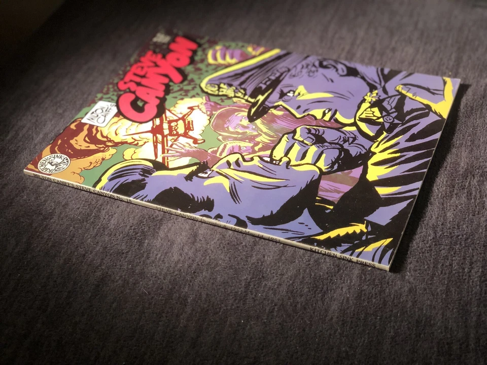 TPB — VF — Steve Canyon 18 — Milton Caniff — 大画幅漫画 — 厨房水槽压机 — 第 3/3 张图片