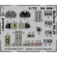 MW22 Eduard SS406 Hellcat Mk.Ii S.A. 1/72 Zoom Set For Eduard