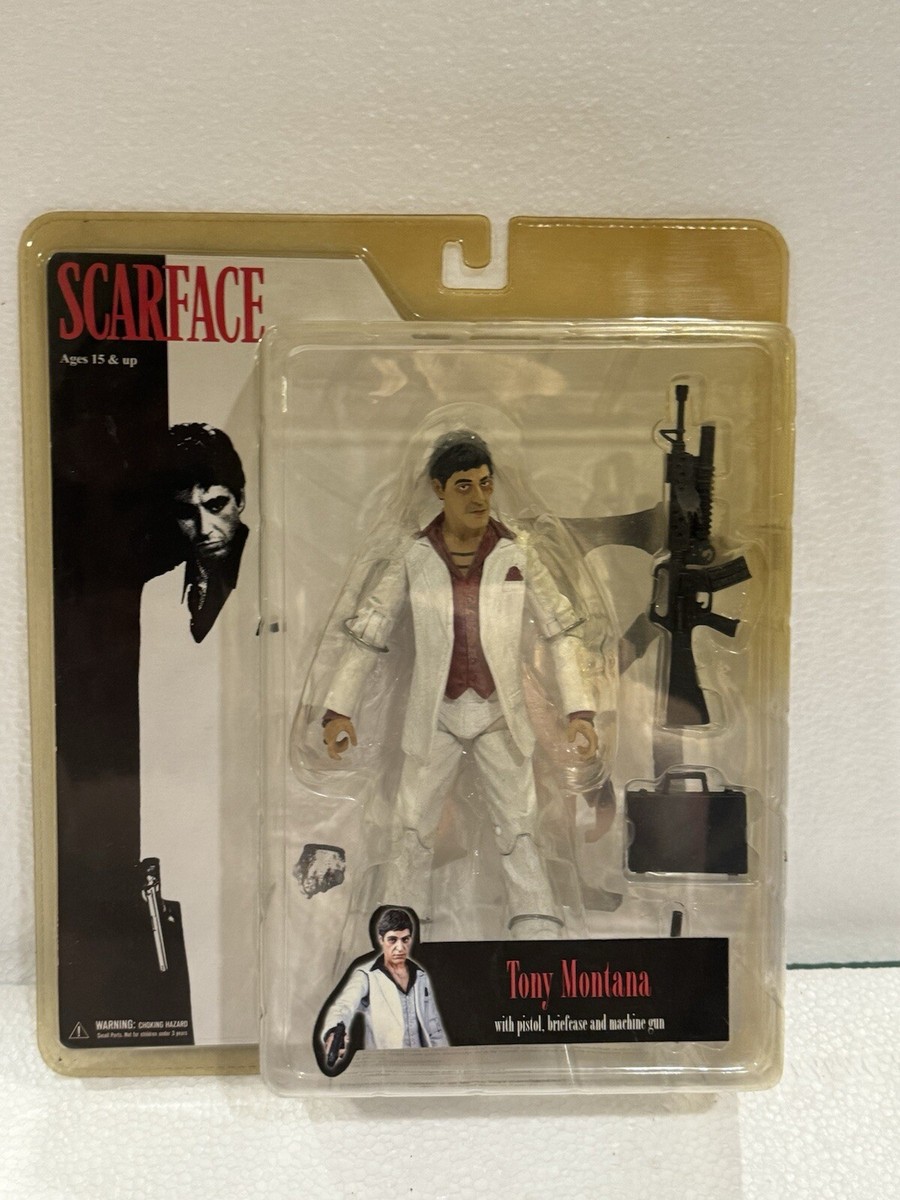 メズコ社　SCARFACE Tony Montanaフィギュア Mezco Scarface TONY MONTANA Exclusive Bloody Variant Figure