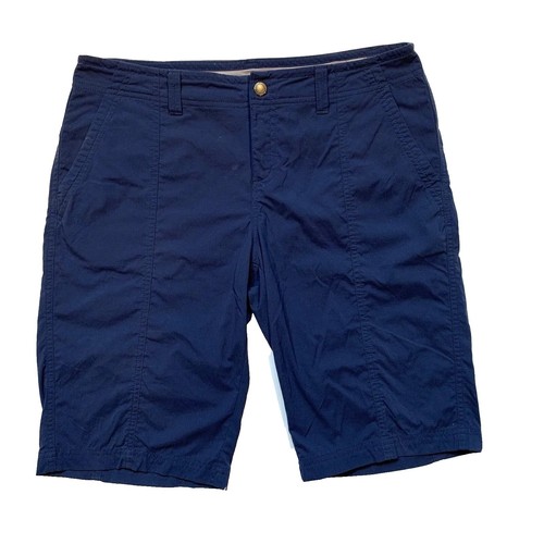 ROYAL ROBBINS WOMEN - SHORT PANTS SZ LARGE 10 BLUE NAVY - 5