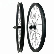 27.5er Asymmetric Mountain XC Bike Carbon Wheelset 33mm Width 30mm Depth