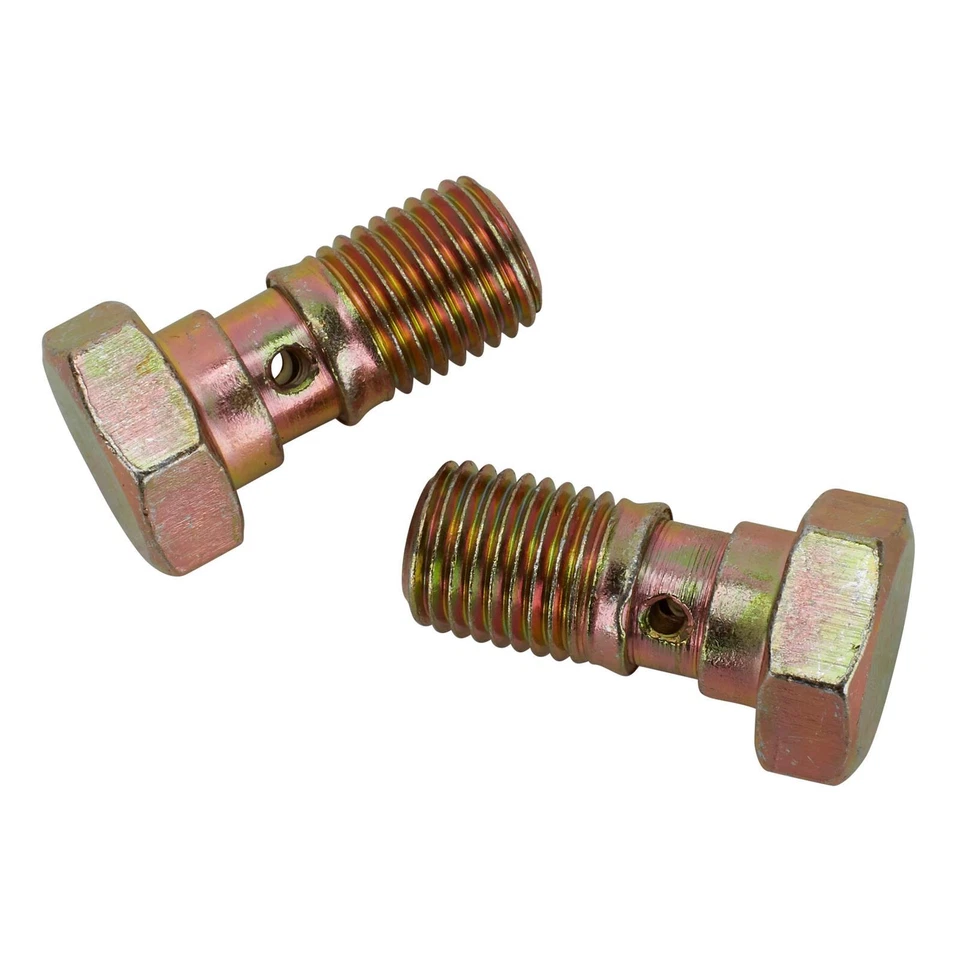 Speedway Motors Chevy GM Disc Brake Conversion Rubber Brake Line Hose Set - Image 4 of 4