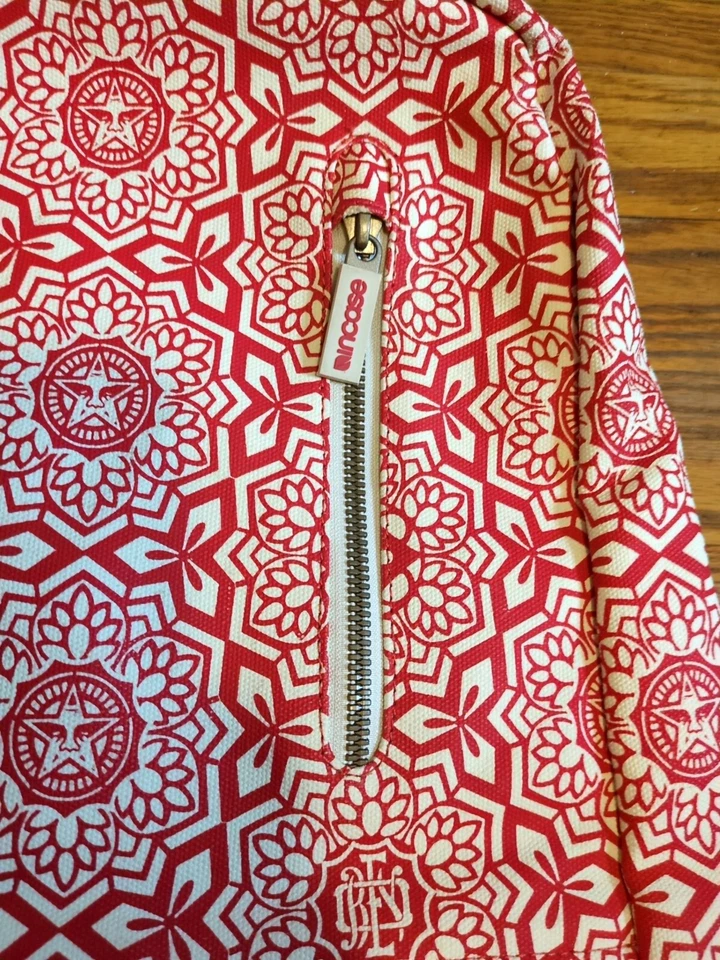 INCASE Shepard Fairey РЕДКИЙ РЕДКИЙ рюкзак для ноутбука дорожный чехол поп-арт граффити - Изображение 3 из 4