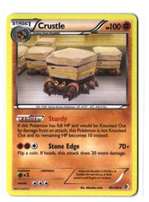 Pokemon CRUSTLE 85/149 Holo Rare (2012 Boundaries Crossed) DAM/Damaged on eBay