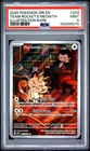 PSA 9 Team Rocket's Meowth 203/182 Illustration Rare Pokemon Card