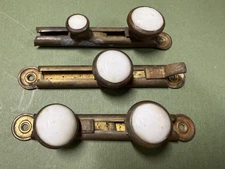 Rare: 3 Adjustable Sliding Antique Victorian Picture Hanging Nails-Help? why?