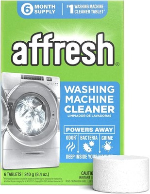 Affresh Washer Machine Cleaner, For Whirlpool, Maytag & amana, 6-Tablets, 8.4 oz