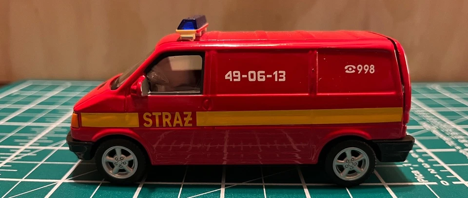 JUEGO DE VEHÍCULO DE BOMBEROS FUNDIDO A PRESIÓN CARARAMA 1:43 Foto 3 de 4