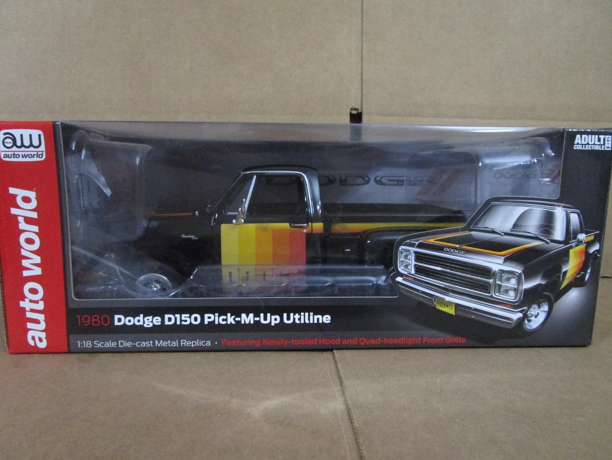 AW/'80 Dodgeダッジ D150 PickUpピックアップ 1/18 AW/'80 Dodgeダッジ D150 PickUpピックアップ 1/18 1980 DODGE D150