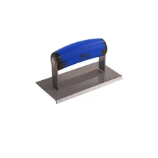 6 In. X 3 In. Concrete Sidewalk Edger with 1/4 In. Radius and 3/8 In. D