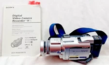 Sony DCR-TRV70 Handy Cam Digital Video Camera Recorder & 3 Batteries AC