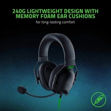 Razer BlackShark V2 X - Multi-Platform Wired Esports Gaming Headset - Black