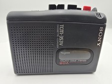 Sony TCM-353V Portable Cassette Recorder/Player Read 
