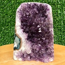 1720G Natural Amethyst Geode Crystal Mineral Specimen Energy Healing Reiki