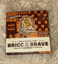 Dr. Squatch Harry Potter Limited Edition Soap Bricc of The Brave 5 oz. NIB