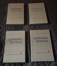 Lot Of 4 HC Learning Russian Nina Potapova Vo...