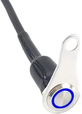 RAYANA Universal Stainless Steel LED Motorcycle Switch Horn Handlebar... 