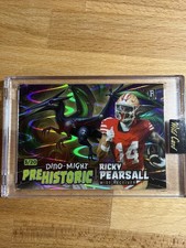 2024 Wild Card Alumination - Ricky Pearsall Dino-Might Rookie 4/25. rookie card picture
