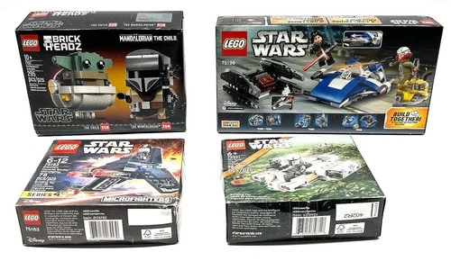 4 Boxes of Star Wars LEGO Sets - Complete