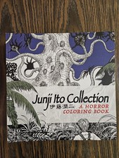 Junji Ito Collection A Horror Coloring Book Paperback