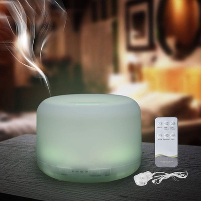 LED Ätherisches Öl Diffusor Aroma Luftbefeuchter Luftreiniger Ultraschall Aromatherapie