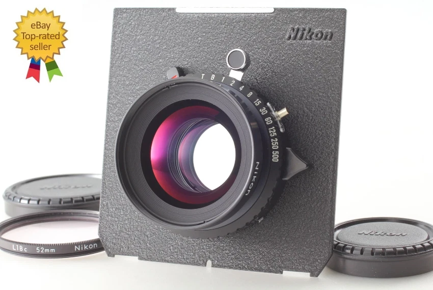 NIKON 150mm f/5.6 NIKKOR-W レンズ Nikon 150mm f/5.6 Nikkor-W Lens with Copal #0 Shutter 1314 B&H