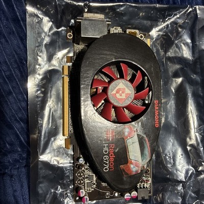 XFX AMD Radeon HD 6770 (HD-677X-ZNFR) 1 GB GDDR5 SDRAM PCI Express- Tested works