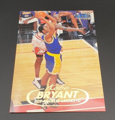 1998 Fleer Tradition Kobe Bryant With Michael Jordan #1 Mint Condition 