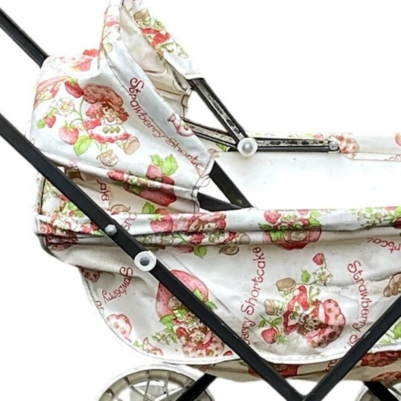 Cochecito cochecito muñeca Strawberry Shortcake años 80 de colección tamaño muñeca Foto 3 de 4