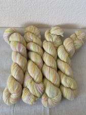 Beautiful 4 Skeins Yarn Mohair Colorful 130g 503