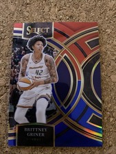 2024 Panini Select WNBA - Premier Level Brittney Griner #137 Red & Blue Prizm...