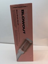 Inset name here Gold and White Blow Dryer Brush Ready Set Blow NEW Sealed