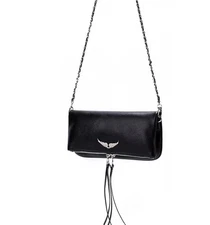 Lady New Zadig & Voltaire Chain Shoulder Fashion Crossbody Envelope Bag