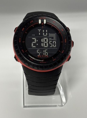   Invicta Activa Digital Men's Watch - 53mm, Black/Red - NEW   