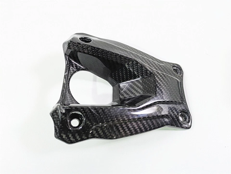 2010 Ducati Streetfighter 1098 S Z4 Fuel Tank Ignition Switch Cover Fiber - Image 4 of 4