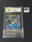 Pokemon Chinese TCG Card Sword & Shield Rayquaza V CS4bC 097/132 RR  Grade 10