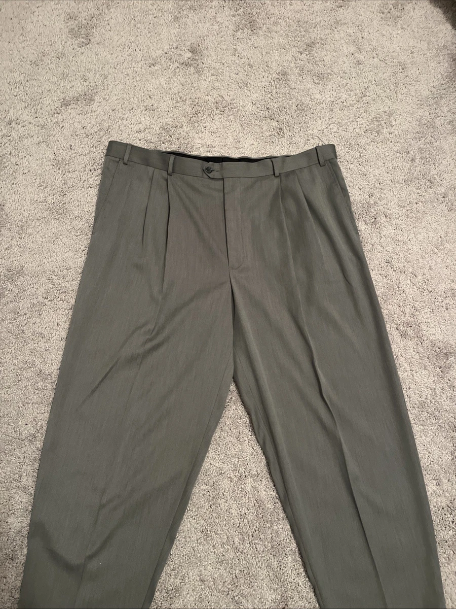 George Formal Pleated Pants for Men for sale | eBay