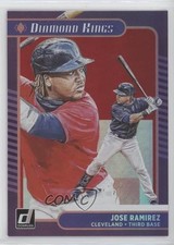 2021 Panini Donruss Diamond Kings Holo Red Jose Ramirez #8 0q1p