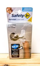 Child Proof Door Lock - Lever With Decoy Button by Safety 1st Brand