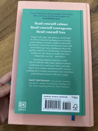Read Yourself Happy: How To Use Books To Ease Your Anxiety HB By Daisy Buchanan - Picture 3 of 3
