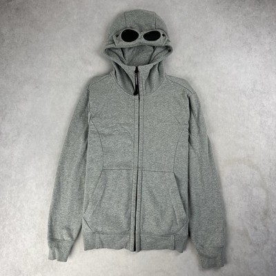C.P. COMPANY パーカーグレー CP Company Full Zip Goggle Hoodie Medium Sweatshirt Grey Jumper
