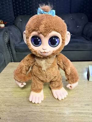Fur Real Peanut The Playful Interactive Monkey  Hasbro