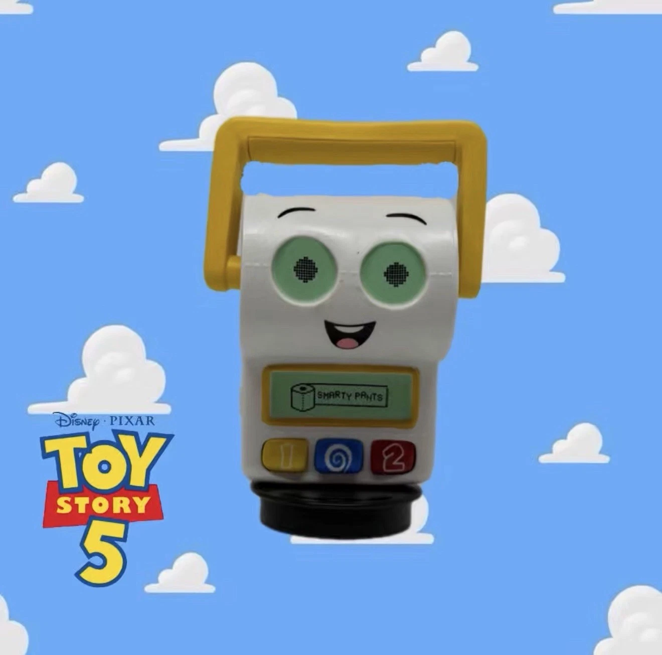 Disney Pixar Toy Story 5 Movie Theater Exclusive SMARTY PANTS 44 oz. Cup Topper
