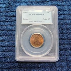 1902 Indian Head Cent - PCGS MS 64 RB - Fantastic Toning - Surviving Pop. 1,000